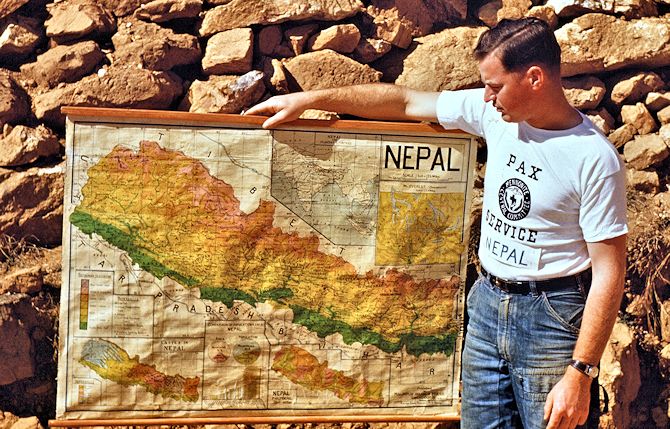 Map of Nepal